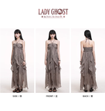 Simple Fashion Beach Party Chiffon Halter Dress HZ1024