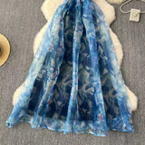 Elegant Spaghetti Strap High-waisted Organza Party Gala Ball Gown HZ1024