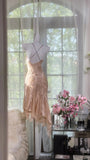 Fashion Sequin Beading Spaghetti Strap A-line Satin Party Dresses Homecoming Dresses HZ1024