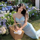 New Fashion Pink Floaral Design Short Sleeves A-Line Women Long Dress HZ1024