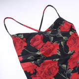 Women New Simple Fashion Yellow High-waist Spaghetti Strap Dress HZ1024