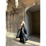 New French Bllack Sexy Elegant Halter Dress HZ1024