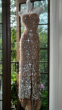 Gorgeous Glittering Sequined Halter-neck Sheath Prom Dress Evening Dress HZ1024