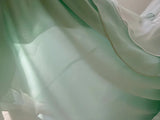 Gorgeous Shiny Beaded Spaghetti Strap Ruffles Chiffon Mermaid Prom Dress Evening Dress HZ1024