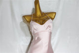 Elegant Pink Satin Mermaid Prom Dress Party Dress Evening Dress HZ1024