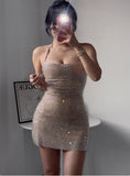 Vintage Shiny Beaded Sheath Short Party Dress Cocktail Dress Homecoming Dress HZ1024