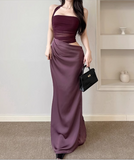 New Chic Holiday Style Mesh Patchwork Halter Slim Dress HZ1024