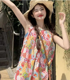 New Stylish Design Beach Holiday Casual Floral Dress HZ1024
