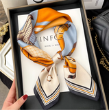 New Fashion Elegant Versatile Soft Fabric Silk Scarf HZ1024
