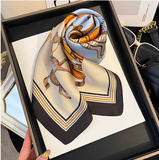 New Fashion Elegant Versatile Soft Fabric Silk Scarf HZ1024