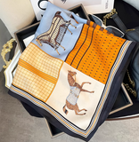 New Fashion Elegant Versatile Soft Fabric Silk Scarf HZ1024