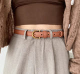 New Fashion Genuine Leather Simple Design Lady Belt HZ1024