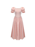 Retro Sweet Short Sleeve Birthday Party Dress HZ1024