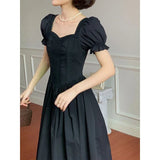 Retro Sweet Short Sleeve Birthday Party Dress HZ1024