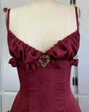 Beautiful Burgundy Strap Short Homecoming Dress HZ1024