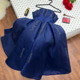 Charming Black Strapless Sleeveless Ball Gown Evening Dress HZ1024