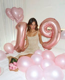 19th Birthday Dress Champagne Spaghetti Strap Sequin Slit Party Dress Prom Dress HZ1024