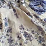 Vintage Strapless Sleeveless Beaded Chiffon Prom Dress Evening Dress HZ1024