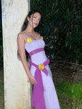 Charming Purple Strapless Mermaid Long Prom Dress Evening Dress HZ1024