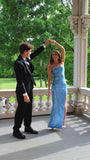 Sparkling Straps Blue Mermaid Prom Dress with Slits Bridesmaid Dress HZ1024