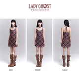 New Simple Fashion Gray Design Long-sleeved Dress HZ1024