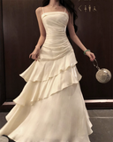 New Elegant Stylish Irregular Design Spaghetti Strap Dress HZ1024