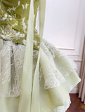 New Fashion Olive Green Mesh Lace Sequined Short Prom Dress, A-line Homecoming Dress HZ1024