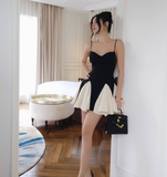 Vintage Cute Sweetheart Homecoming Dress Spaghetti Strap Party Dress Short A-Line Cocktail Dress HZ1024