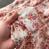 Retro Design Chic Spaghetti Strap Floral Dress HZ1024