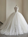 Light Champagne Ball Gown Tulle Sweetheart Long Prom Dress, Beautiful Formal Dress Sweet 16 Dress HZ1024